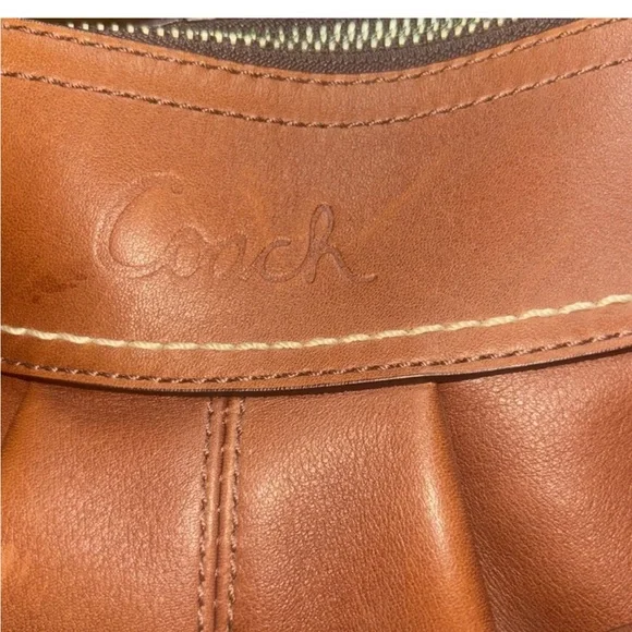 Coach Cogniac Brown Hobo Bag - Picture 5 of 7